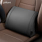 🚗💤 Universeel auto nekkussen | Ergonomisch traagschuim | PU-leer, ademend | Verstelbare banden, blijft zitten | Luxe lychee-textuur | 50% KORTING!