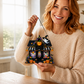 Halloween DIY Glitterkunst Hangende Ornament Kit