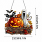 Halloween DIY Glitterkunst Hangende Ornament Kit