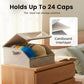 Stackable Hat Storage Box with Clear Window