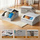 Stackable Hat Storage Box with Clear Window