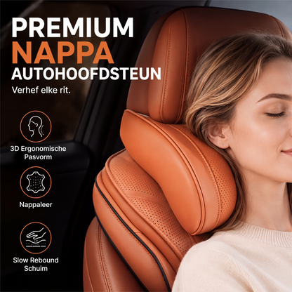 🚗💤 50% KORTING! Nooit meer nekpijn in de auto! Dit universele traagschuim nekkussen met 3D-vorm en PU-lederen hoes past zich aan je nek aan – ademend, stijlvol en comfortabel op elke rit.