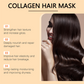 🌿💆 Stop met stroachtig, onhandelbaar haar! Dé collageen-haarmasker met lichte crème – vermindert pluis, maakt zijdezacht en is geschikt voor alle haartypes!