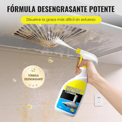 🍋🧴 Krachtige schuimende keukenontvetter | Lost hardnekkig vet op, geen schrobben | High-pressure schuimspuit | Citroengeur, ergonomische fles | 500g | 50% KORTING!
