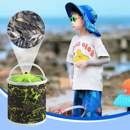 😱🎣 Nooit meer een lompe emmer die je hele kofferbak vult! Dé opvouwbare emmer die je overal mee naartoe neemt – waterdicht, scheurvast, en draagt zware vrachten. 50% KORTING!