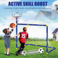 ⚽🏀 50% KORTING! Eén set, twee sporten – van voetbaldoel tot basketbalring in seconden. Verstelbaar, veilig en makkelijk op te zetten. Nooit meer verveelde kinderen!