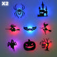 🎃✨ 50% KORTING! Tover je muren in het donker om tot een spookachtig spektakel – deze glow-in-the-dark stickers plak je in seconden, geen boren, geen gedoe. Perfect voor Halloween!