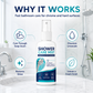 🚿💥 50% KORTING! Nooit meer een verstopte douchekop! Deze ontkalkerspray lost kalk en mineralen in seconden op – spuiten, inwerken, afvegen. Je douche glanst weer als nieuw!