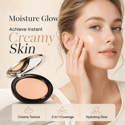 💧 Nooit meer een droge, doffe huid! Deze 2-in-1 foundation + concealer geeft je 12 uur lang een stralende, creamy glow – alsof je net uit de spa komt.