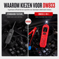 💥 Waarom twee testers als één tool alles doet? Test circuits van 3,5-36V en 4/5-pins relais, met helder LED-licht en versterkte spiraalkabel. Minder zoeken, meer diagnose.