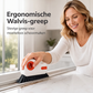 😱🧼 Nooit meer vieze raamrails! Dé 2-in-1 walvisborstel met uitneembare schraper verwijdert zelfs aangekoekte resten – precies, krasvrij en hygiënisch. 50% KORTING!