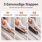 😱🧼 Nooit meer vieze raamrails! Dé 2-in-1 walvisborstel met uitneembare schraper verwijdert zelfs aangekoekte resten – precies, krasvrij en hygiënisch. 50% KORTING!