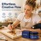 🔥🎨 50% KORTING! Brand hout als een pro zonder brander – deze hittegeactiveerde pasta tovert elke sjabloon om in een diep, blijvend brandpatroon. Met hete lucht, geen gedoe!