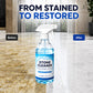 Nooit meer vlekken of doffe steen! Deze krachtige reinigingsspray verwijdert vergeling, roest, olie en waterkringen – veilig voor marmer, graniet, kwarts en meer. Sprayen, afvegen, klaar!