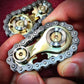 🙌Livraison gratuite⚙️SPROCKETS CHAÎNE DE VÉLO FIDGET SPINNER TOY