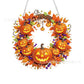 🍂🎃 50% KORTING! Nooit meer saaie herfstdecoratie! Deze DIY pompoen-diamantkrans met glinsterende steentjes maakt van je deur een blikvanger – complete set met acrylbasis en ophangketting. Knutselen wordt een feestje!