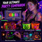 🎨💡 50% KORTING! Nooit meer onzichtbaar op een party! Deze UV-glow tattoo stiften laten je creaties oplichten onder blacklight – huidveilig, sneldrogend, en ook op glas, pompoen en steen. Word het stralende middelpunt!