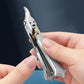 💥✨ 50% KORTING! Van pijnlijke nagelranden naar perfect verzorgde nagels – deze breedbek nagelknipper met vijl en nagelpicker is je nieuwe must-have. Met handig vergrendelingsmechanisme!
