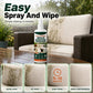 🛋️🍄 Koop 2, krijg 1 gratis! Nooit meer groene schimmel op je terras kussens! Deze spray verwijdert schimmelvlekken en helpt nieuwe schimmel te voorkomen – zacht voor stoffen, geen schrobben. Fris terrasgevoel!