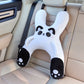 🚗💤 50% KORTING! Nooit meer een knikkend kinderhoofd in de auto! Dit H-vormige nekkussen met gordelsleuf en verstelbare hoofdsteunband houdt hoofd en nek stabiel – zacht pluche, schattig design. Veilig slapen, veilig rijden!