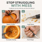 🎃🔪 50% KORTING! Nooit meer worstelen met dikke pompoenwanden of vieze handen! Deze 3-in-1 pompoensnijset met grove lepel, zaag en detailmes maakt Halloween-kunst in minuten – snel, veilig en zonder geknoei!