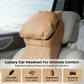 ✨💺 50% KORTING! Van gewone autostoel naar businessclass-comfort – dit 3D ergonomische nekkussen met ademend geperforeerd PU-leer en memory foam maakt elke rit zalig. 6 kleuren!