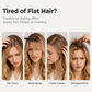 💫👱‍♀️ Van plat naar vol in minuten – deze clip met naadloze eendenbek en afgeronde tanden tilt je haarwortels op, zonder plooien of beschadiging. 50% KORTING!