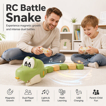🐍🎮 50% KORTING! Stop met eenzame schermtijd! Deze magnetische RC-slang groeit met elke magnetische staartuitbreiding en daagt je uit voor ouder-kind-gevechten – precisie, actie en echt samen lachen!