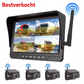 🎥 Professioneel Draadloos Achteruitrijcamerasysteem – 1080p Full HD met Nachtzicht voor Maximaal Rijcomfort & Veiligheid 🚗✨