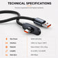 🎮🔌 50% KORTING! Nooit meer een kabel in je hand tijdens het gamen! Deze 90° USB-A naar USB-C kabel met 100W snelladen houdt de stekker strak langs je toestel – gevlochten, versterkt en klaar voor elke sessie!