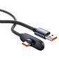 🎮🔌 50% KORTING! Nooit meer een kabel in je hand tijdens het gamen! Deze 90° USB-A naar USB-C kabel met 100W snelladen houdt de stekker strak langs je toestel – gevlochten, versterkt en klaar voor elke sessie!