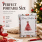🎄📖 50% KORTING! Nooit meer losse kerstkaarten kwijt! Dit A6 vakantiealbum met spiraalband bewaart al je kaarten en schetsen op één plek – bladert 360° en blijft plat openliggen. Perfect voor kerstherinneringen!