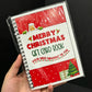 🎄📖 50% KORTING! Nooit meer losse kerstkaarten kwijt! Dit A6 vakantiealbum met spiraalband bewaart al je kaarten en schetsen op één plek – bladert 360° en blijft plat openliggen. Perfect voor kerstherinneringen!