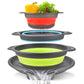 🥬💧 50% KORTING! Nooit meer een nat aanrecht! Deze 3-delige opvouwbare vergietset met afvoerbasis vangt al het water op en leidt het naar de gootsteen – ruimtebesparend, stapelbaar en klaar voor elke keukenklus!