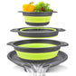 🥬💧 50% KORTING! Nooit meer een nat aanrecht! Deze 3-delige opvouwbare vergietset met afvoerbasis vangt al het water op en leidt het naar de gootsteen – ruimtebesparend, stapelbaar en klaar voor elke keukenklus!