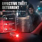Zonne-energie Aangedreven Auto Anti-Diefstal Waarschuwingslicht