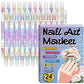 🎨💅 Stop met mislukte nail art! Dé professionele nagelstiften met dubbele punt – precisie + penseel in één, droogt in seconden en blijft dagenlang mooi. 50% KORTING!