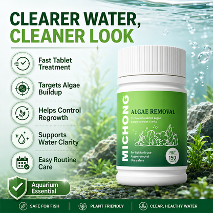 🌿 Stop met groene soep in je aquarium! Dé algatabletten met langdurige nawerking – verwijdert algen bij de wortel en houdt het water glashelder. 50% KORTING!