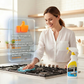 🍋🔥 50% KORTING! Nooit meer schrobben tegen aangekoekt vet! Deze schuimende ontvetter kleeft aan afzuigkap en spatwand, breekt vet in seconden af en laat je keuken stralen – met frisse citroengeur!