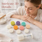 🥮✨ 50% KORTING! Maak je eigen mooncakes en koekjes als een echte patissier – deze handpers met 3D-stempels geeft elk gebak een prachtig, professioneel patroon. Zonder gedoe, met perfect resultaat!