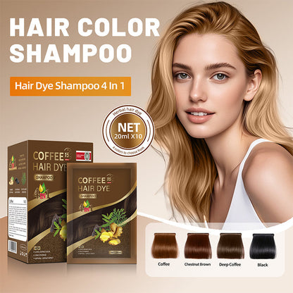 4-in-1 kruidenhaarkleuringsshampoo