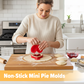 🎃🥧 50% KORTING! Maak schattige Halloween-pumpkin pie’s in minuten – deze mini taartvormen met appel-, pompoen- & hartpatroon zijn non-stick en dubbelzijdig. Perfect voor feestjes!