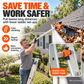 🍂🧹 50% KORTING! Nooit meer op een ladder voor je dakgoot! Deze multifunctionele gootreiniger met verstelbare kop en afneembare schep bereikt alles vanaf de grond – voor bladeren, mos en vuil!