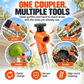 🍂🧹 50% KORTING! Nooit meer op een ladder voor je dakgoot! Deze multifunctionele gootreiniger met verstelbare kop en afneembare schep bereikt alles vanaf de grond – voor bladeren, mos en vuil!