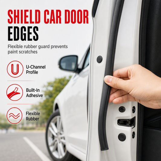 🚗 50% korting! Universele deurrandbeschermer – absorbeert stoten, voorkomt lakschade & krassen. Flexibel PVC, eenvoudig te installeren – 5/8/10 m! ✨🛡️