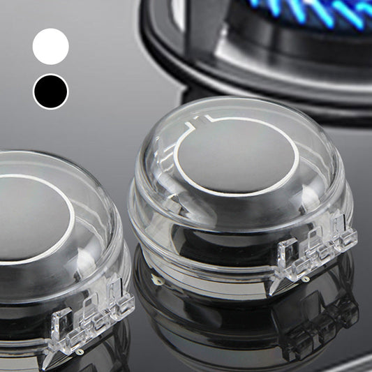 🔒🔥 50% KORTING! Nooit meer zorgen om een per ongeluk aangezette gaspit! Deze transparante of zwarte knopbeschermers (4/8 stuks) vormen een extra barrière – zie direct of de knop AAN of UIT staat!