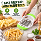 💥🍟 60% KORTING! Van aardappel naar friet in één beweging – deze stevige handmatige snijder werkt zonder stroom, voor friet, zoete aardappel en wortel!