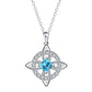 Sierlijke Keltische Heksenknoop Hanger Ketting – Elegant Design