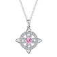 Sierlijke Keltische Heksenknoop Hanger Ketting – Elegant Design