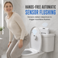 🚽✨ 50% KORTING! Nooit meer bacteriën op de wc-knop! Deze touchless automatische toiletspoeler met infraroodsensor spoelt met één handbeweging – hygiënisch, IPX5 waterdicht en in seconden gemonteerd!